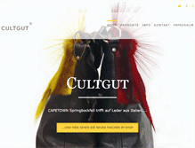 Tablet Screenshot of cultgut.com